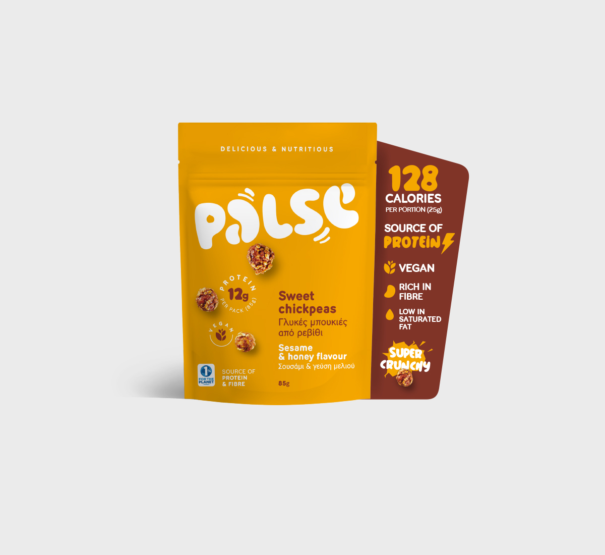   SWEET CHICKPEAS  Sesame & honey flavor